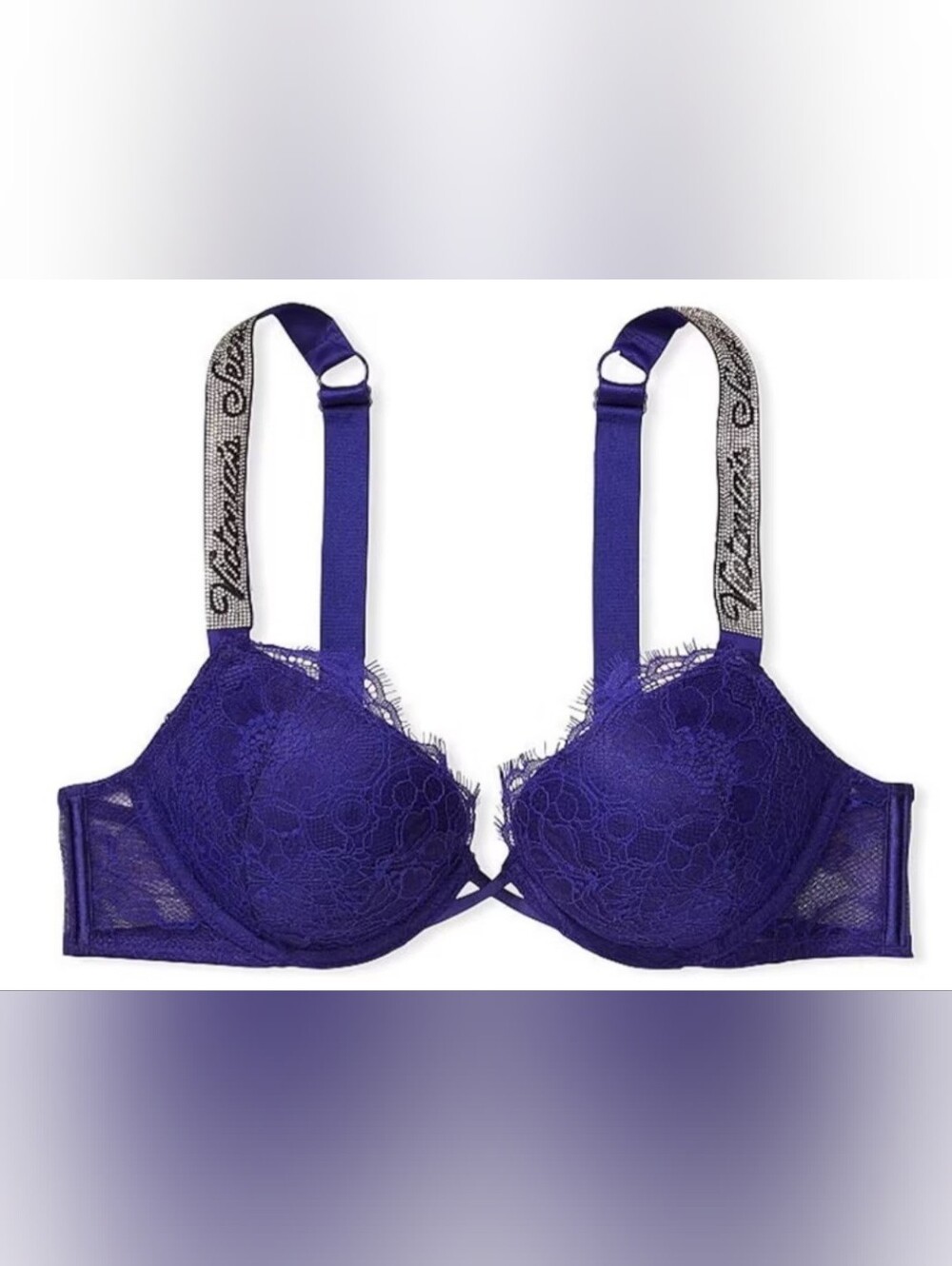 32D 34B 38C 38D Victoria's Secret Shine Strap Bombshell PushUp Bra